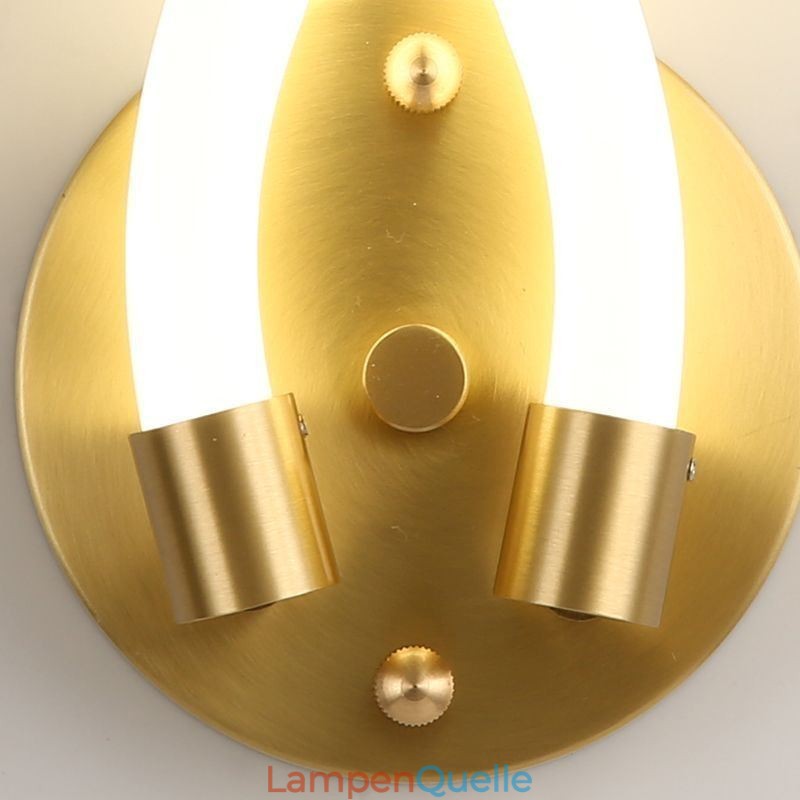 Moderne Wandleuchte Kreativität Wandleuchte Kupfer Schaf Horn 2 Lichter