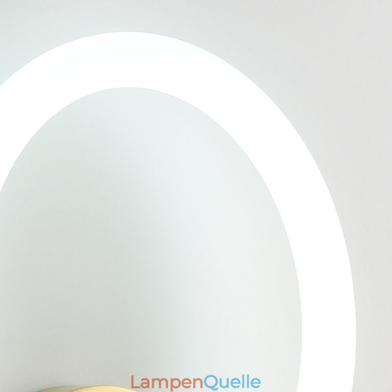 Moderne Wand Leuchten Runde Ring Wandleuchten Tricolor Dimmen