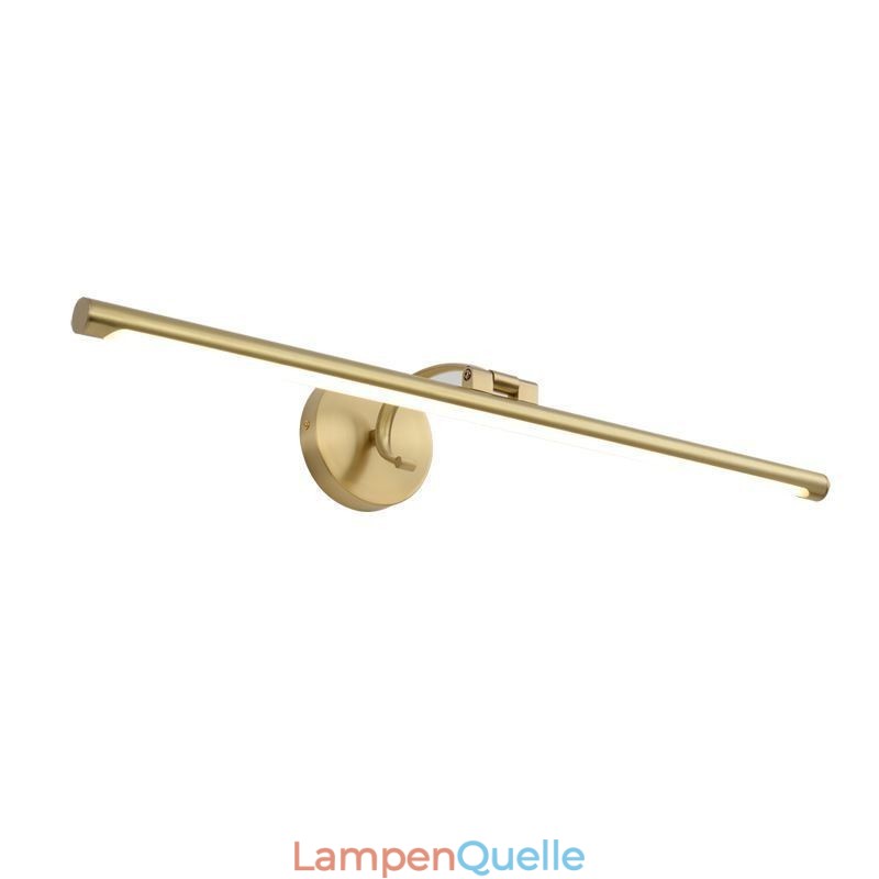 Nordische Spiegelfrontleuchte Messing Acryl Wandleuchte