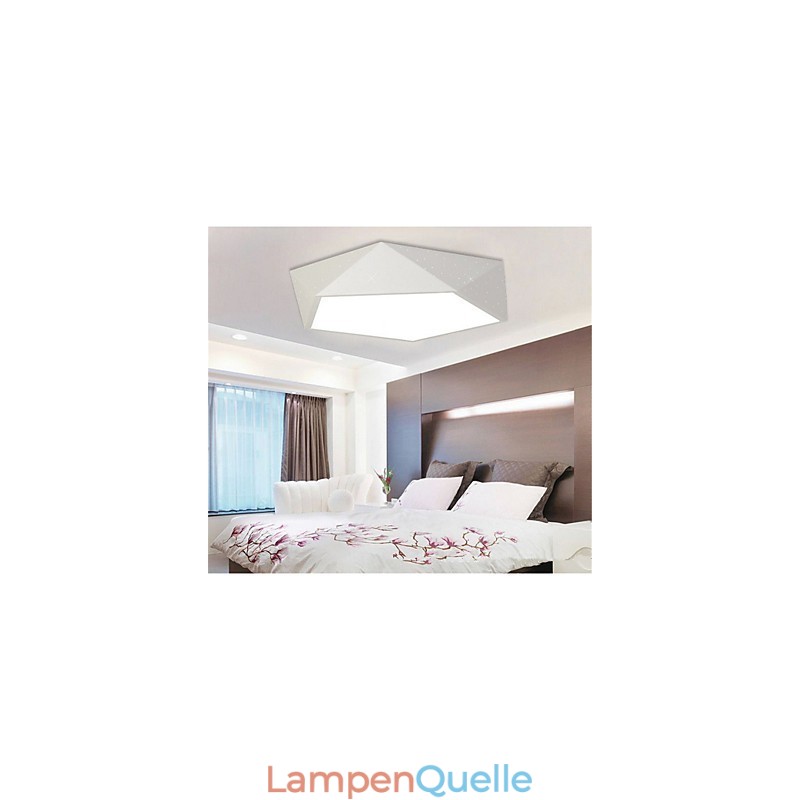Montiert Moderne Nacht licht Weiß + Warm Weiß Farbe Decke Lichter