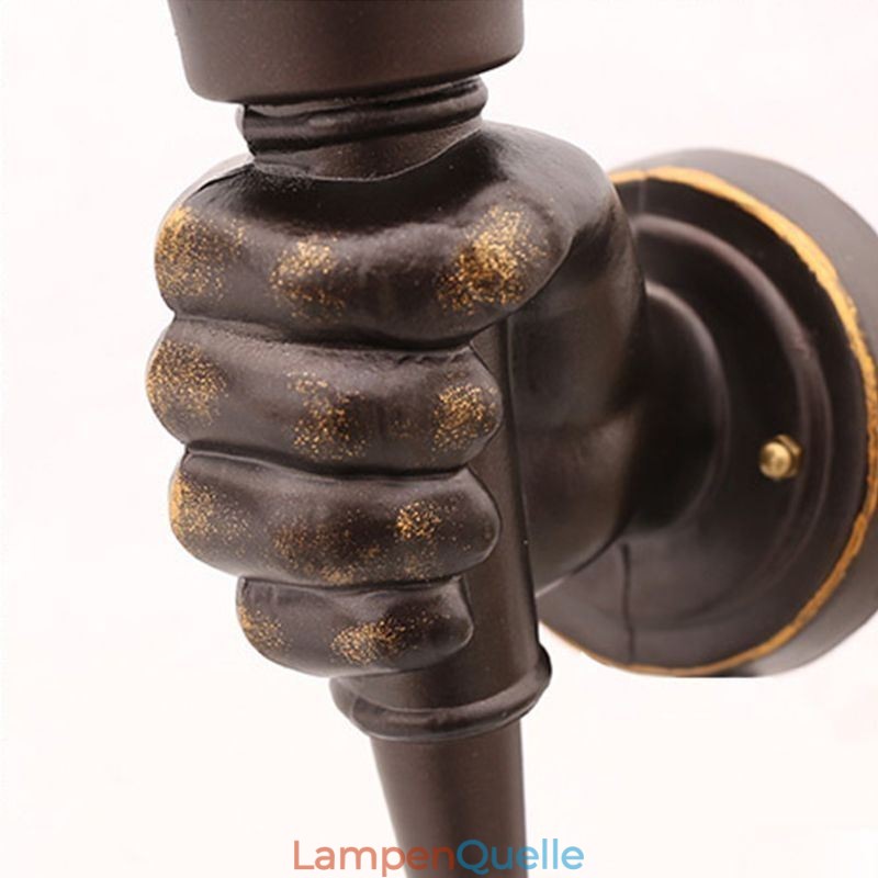 Europäische Retro Outdoor Wandleuchte Wasserdichte Taschenlampe Form Wandleuchte