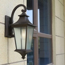 Moderne Außenleuchte Wasserdicht Pavillon Wandleuchte Hof Korridor Garten Balkon