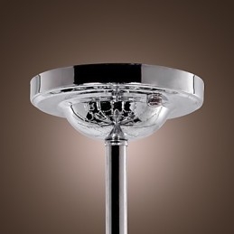 Üppiger Kristall-Kronleuchter mit 6 Lichtern, Pendelleuchter