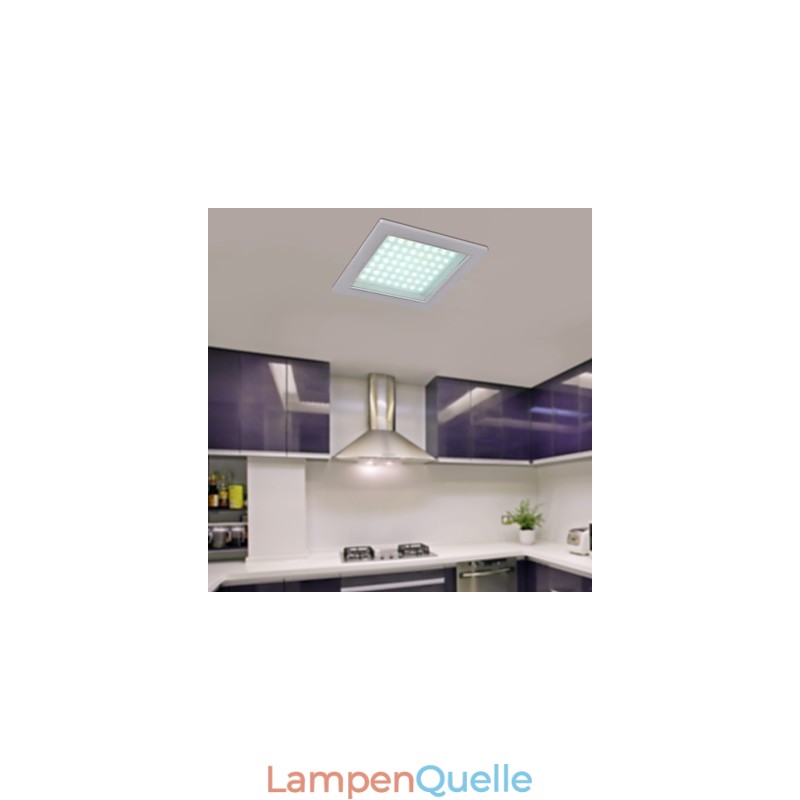 Moderne Deckenleuchten in quadratischer Form