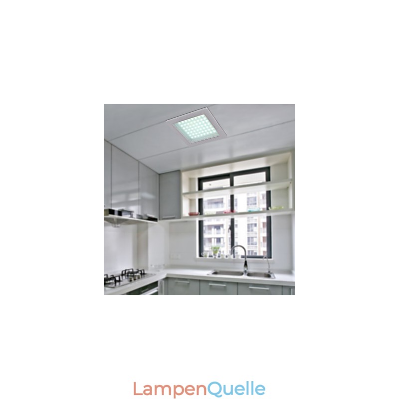 Moderne Deckenleuchten in quadratischer Form