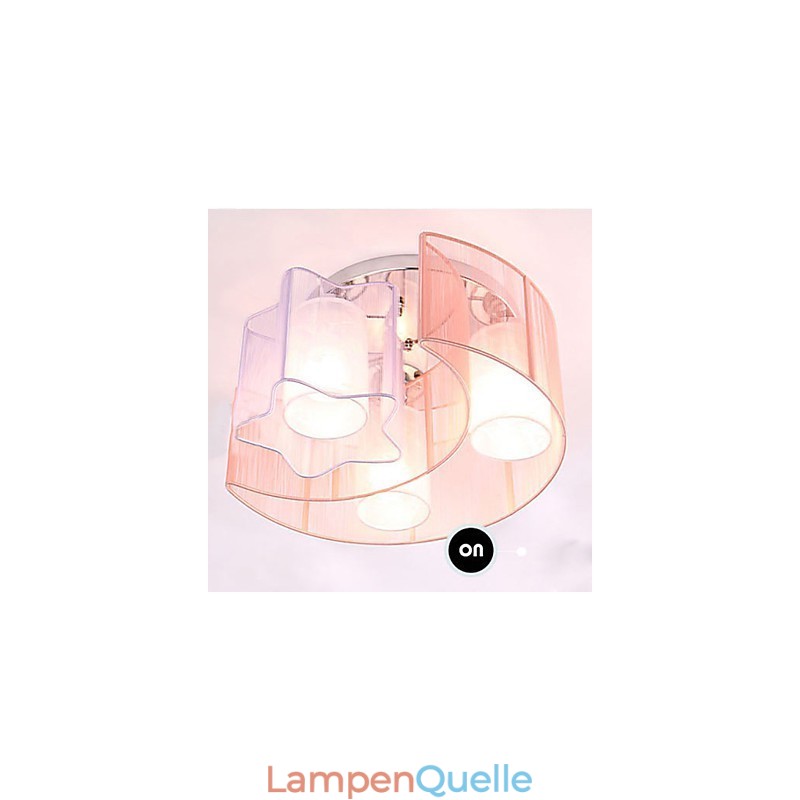 Zeichnung Linie Romantische Sterne Der Mond Absorbieren Kuppel Licht Lampe