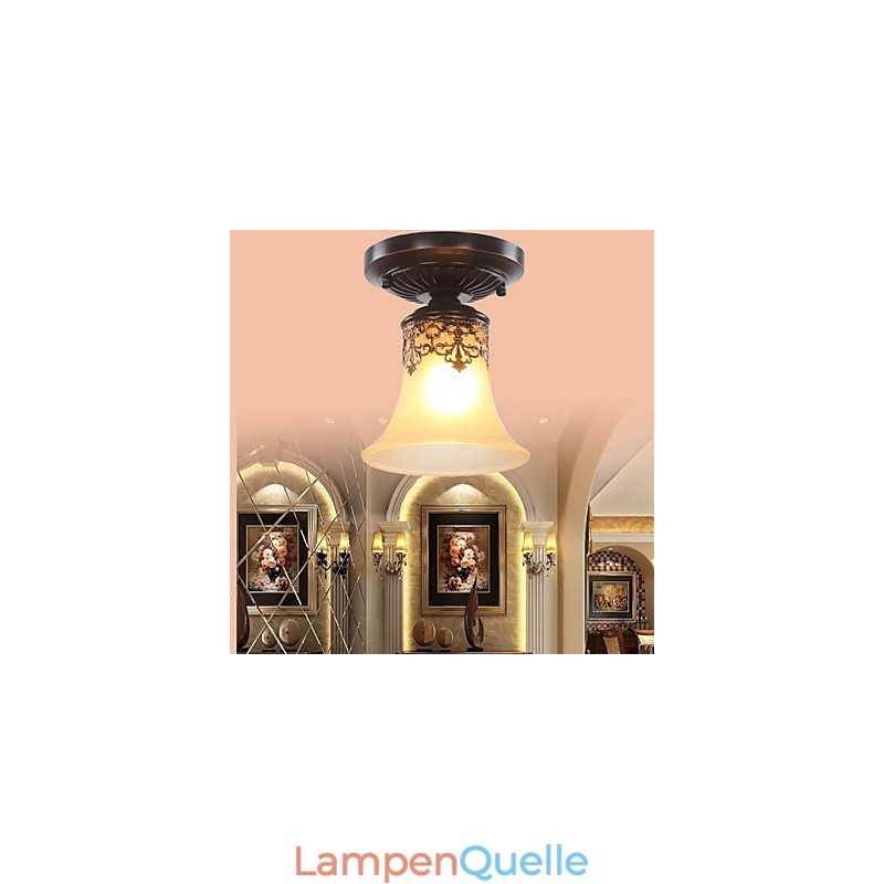 Europa Typ Stil Ländlichen Klassischen Absorbieren Kuppel Licht Lampe