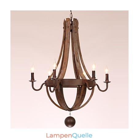 Kronleuchter 6 Lichter Vintage Retro Country Living Dining Garage Metall Kronleuchter 6 Lichter Vintage Retro Country Living Dining Garage Metall