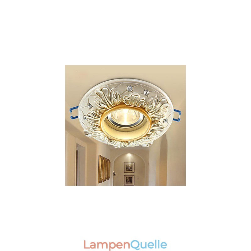 10*3,5 CM Europa Typ Stil Ländlichen Decke Rohr Lampe Absorbieren Dome Licht Lampe