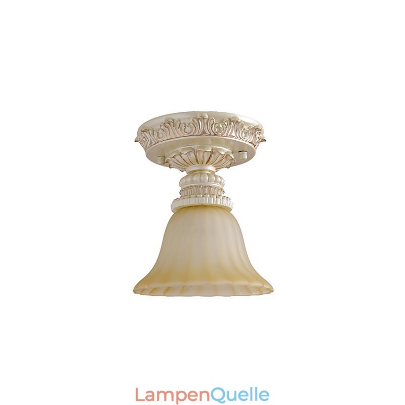 Traditionelle, klassische Einbaustrahler im Mini-Stil mit Malerei aus Kunstharz