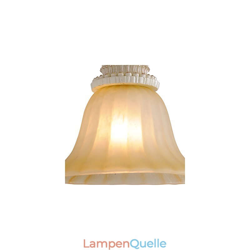 Traditionelle, klassische Einbaustrahler im Mini-Stil mit Malerei aus Kunstharz