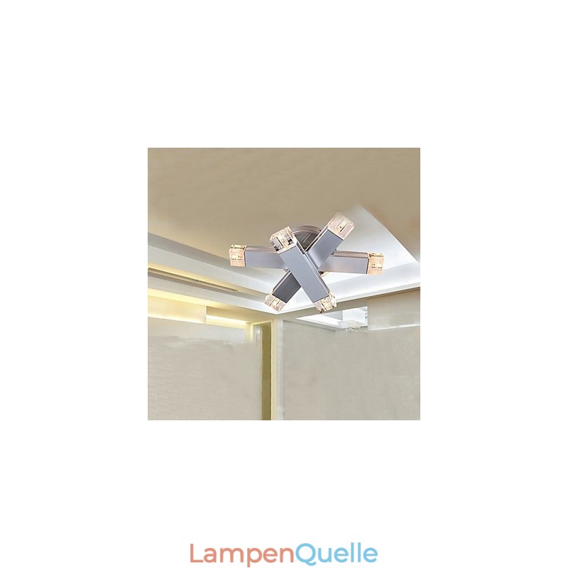 Moderne Deckenleuchte mit 6 Lichtern in schickem Design
