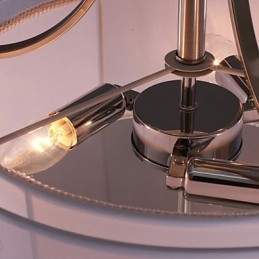 Moderne Deckenleuchte aus Acryl mit 3 Lichtern im Zylinderdesign