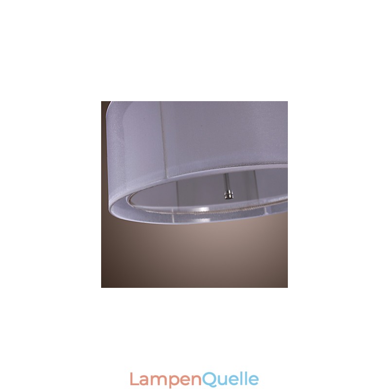 Moderne Deckenleuchte aus Acryl mit 3 Lichtern im Zylinderdesign