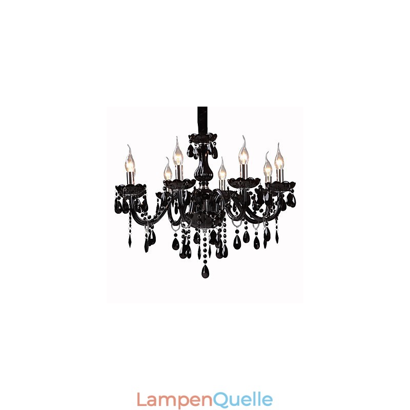 Moderner zeitgenössischer Kronleuchter aus galvanisiertem Kristall