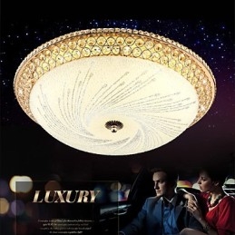 Moderne Luxus Kristall Licht Absorbieren Dome Licht SMD Doppel Farbe Durchmesser 50CM
