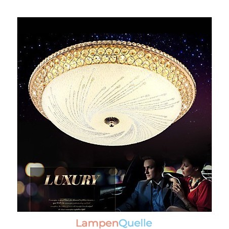 Moderne Luxus Kristall Licht Absorbieren Dome Licht SMD Doppel Farbe Durchmesser 50CM Moderne Luxus Kristall Licht Absorbieren Dome Licht SMD Doppel Farbe Durchmesser 50CM