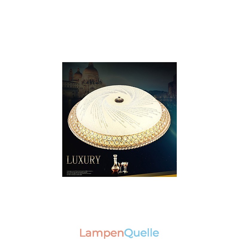 Moderne Luxus Kristall Licht Absorbieren Dome Licht SMD Doppel Farbe Durchmesser 50CM