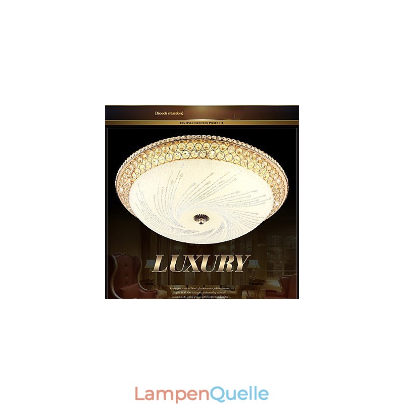 Moderne Luxus Kristall Licht Absorbieren Dome Licht SMD Doppel Farbe Durchmesser 50CM