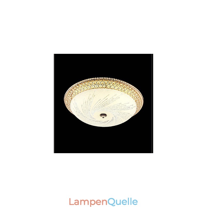 Moderne Luxus Kristall Licht Absorbieren Dome Licht SMD Doppel Farbe Durchmesser 50CM