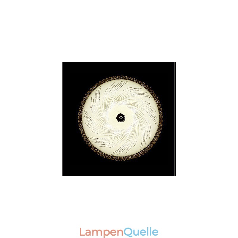 Moderne Luxus Kristall Licht Absorbieren Dome Licht SMD Doppel Farbe Durchmesser 50CM
