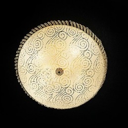 Luxuriöse Deckenleuchte mit 4 Lichtern in Gold