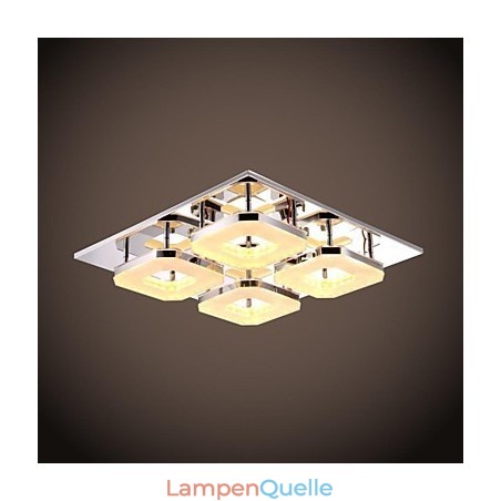 Acryl Unterputz 4 Licht Moderne Acryl Galvanik Edelstahl Acryl Unterputz 4 Licht Moderne Acryl Galvanik Edelstahl