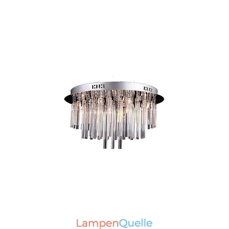 Moderner Kristall-Kronleuchter mit 12 Lichtern