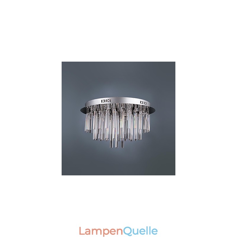 Moderner Kristall-Kronleuchter mit 12 Lichtern