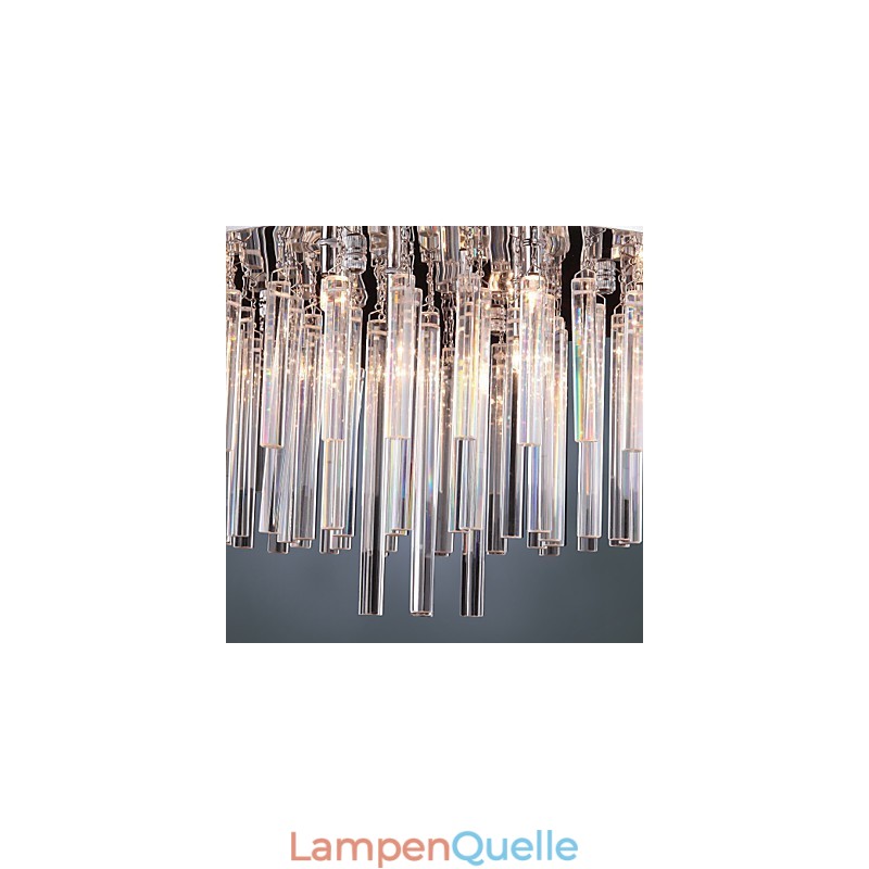 Moderner Kristall-Kronleuchter mit 12 Lichtern