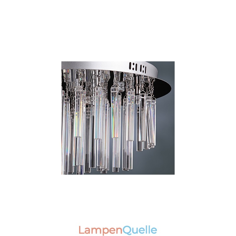 Moderner Kristall-Kronleuchter mit 12 Lichtern