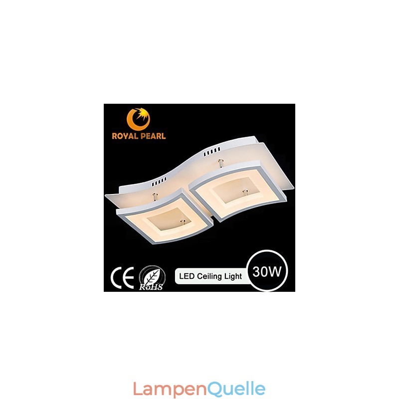 Moderner quadratischer Kronleuchter