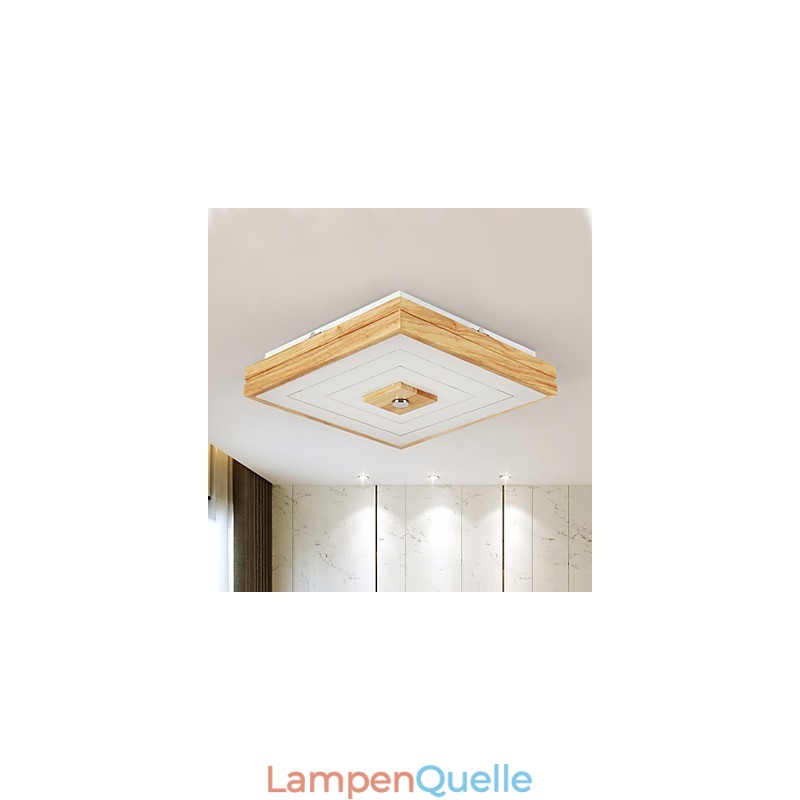 Moderne zeitgenössische Mini-Stil Malerei Holz Bambus Unterputz
