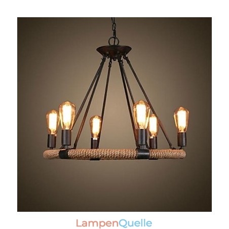 Traditionelle klassische rustikale Lodge Retro Country Vintage Malerei Metall Pendelleuchte Traditionelle klassische rustikale Lodge Retro Country Vintage Malerei Metall Pendelleuchte