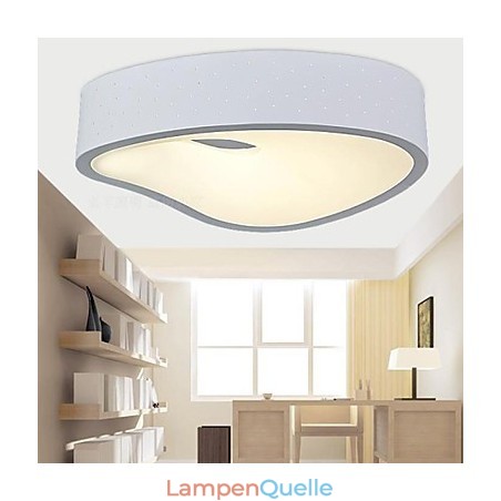 Pendelleuchten 1 Licht Modernes weißes Metall und Acryl Pendelleuchten 1 Licht Modernes weißes Metall und Acryl