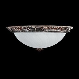 Deckenleuchte Glas Harz Silber Carving Retro Europäischen Klassischen