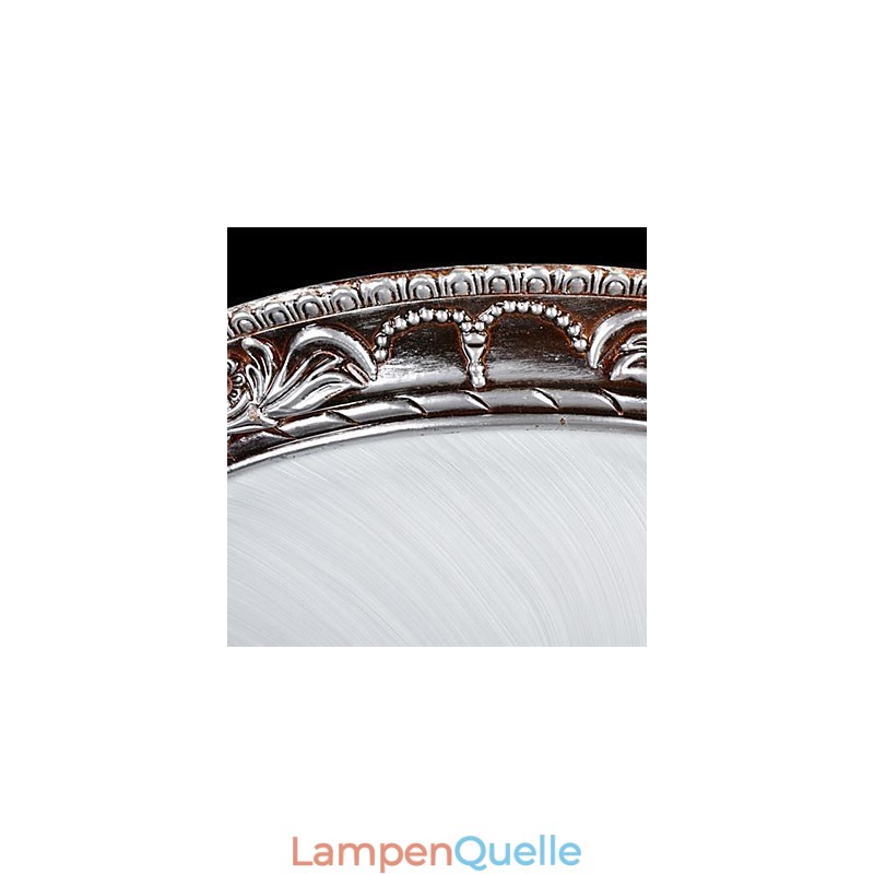 Deckenleuchte Glas Harz Silber Carving Retro Europäischen Klassischen