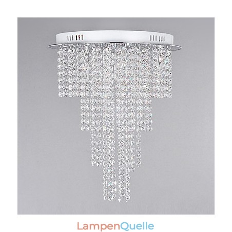 Kristall Deckenleuchte 8 Licht Moderne Metall Galvanisierung Kristall Deckenleuchte 8 Licht Moderne Metall Galvanisierung