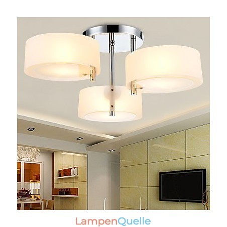 Deckenleuchte Modern Zeitgenössisch 3 Lichter Metall Deckenleuchte Modern Zeitgenössisch 3 Lichter Metall
