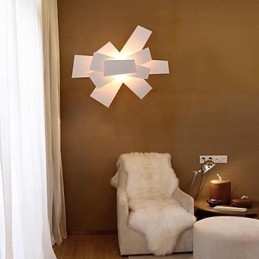 Unterputzleuchte Weiß Warmweiß Licht Mode Einfach Kreativ Propeller