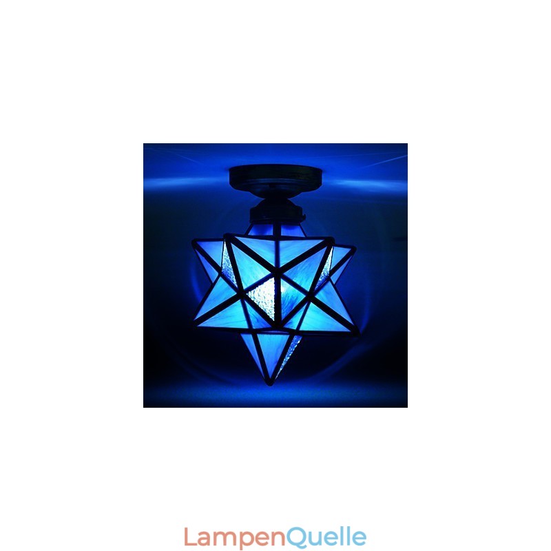 Künstlerische Individualität Kreative Veranda Moderne Sterne Absorbieren Kuppel Licht Lampe
