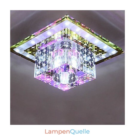 Kristall Deckenleuchte Spotlight SMD 3W Kreative Lampe Leuchtstoffröhre Bunte Farbe Dome Licht Kristall Deckenleuchte Spotlight SMD 3W Kreative Lampe Leuchtstoffröhre Bunte Farbe Dome Licht