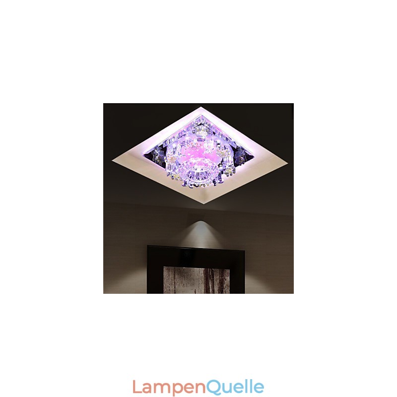 Quadratische Pockenlampe Licht Kristall Licht Kreative Kuppel Licht Rohr Lampe Licht