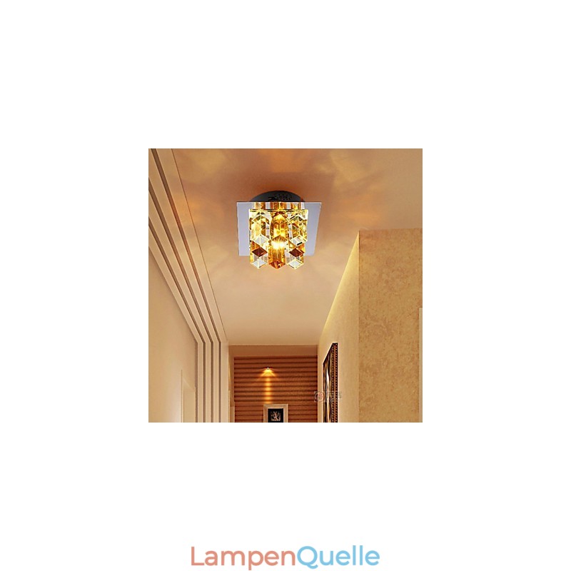 12*4,5 Cm Kristall Lampe Smd CreativeTube Scheinwerfer Absorbieren Dome Licht