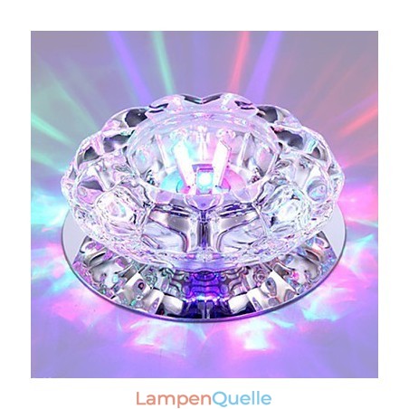 Kristall Deckenleuchte Spotlight SMD 3W Kreative Lampe Absorbieren Kuppel Licht Kristall Deckenleuchte Spotlight SMD 3W Kreative Lampe Absorbieren Kuppel Licht