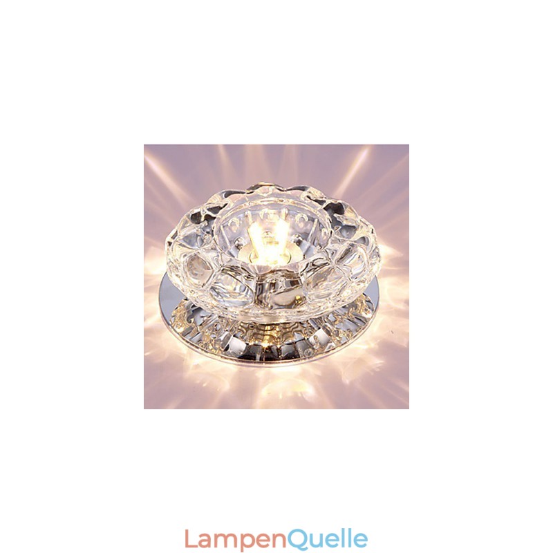 Kristall Deckenleuchte Spotlight SMD 3W Kreative Lampe Absorbieren Kuppel Licht