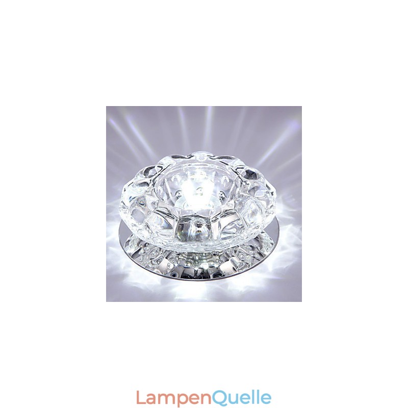 Kristall Deckenleuchte Spotlight SMD 3W Kreative Lampe Absorbieren Kuppel Licht