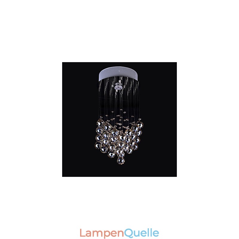 1 Licht Klares Licht K9 Kristall Kronleuchter Lampe