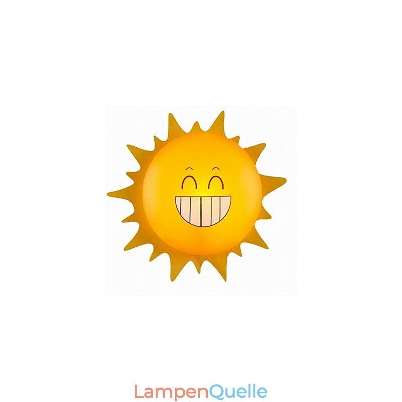 Tapete Wandleuchten Blume Gesicht DIY Spaß Atmosphäre Nachtlicht Kinder Nachttischlampe Dekoration Sonne