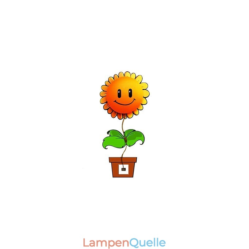 DIY Tapete Wandleuchten Blume Gesicht Spaß Atmosphäre Nachtlicht Kinder Nachttischlampe Dekoration